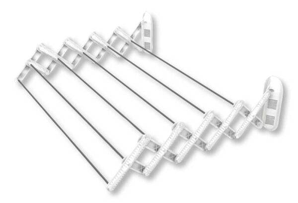 Stendibiancheria a Parete Skatto 100 cm Estensibile Rinforzato