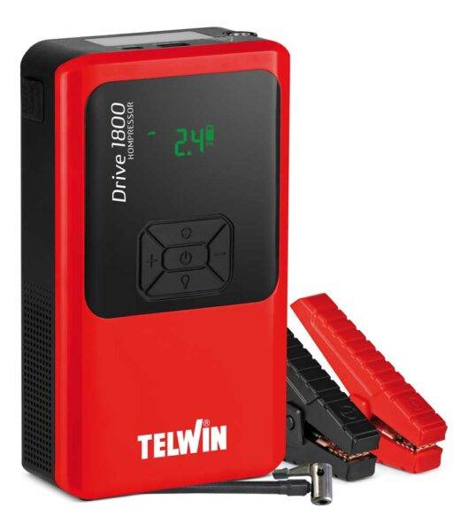 Avviatore Telwin Drive 1800 Kompressor 12V Multifunzione