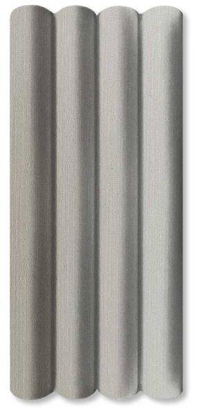 Pannello murale cannettato in SPC effetto 3D 280x14x2 cm, colore texture neutro