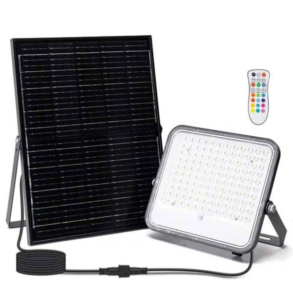 Proiettore LED Solare RGB 200W IP66 AIGOSTAR 16000mAh
