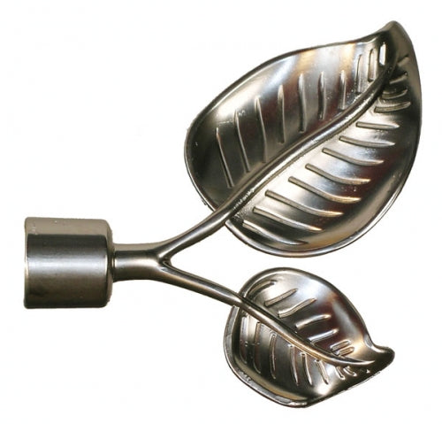 Bastone Tenda Estensibile Berlino 120–210 cm in Metallo con Finitura Cromo Satinato