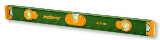 Livella 3 Bolle 40CM verde con dettagli arancioni, ideale per misurazioni precise in edilizia e fai-da-te. Strumento di precisione Eurogross Utensileria.