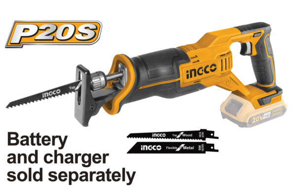 Seghetto a gattuccio a batteria 20V – 2800 rpm, taglio legno e metallo