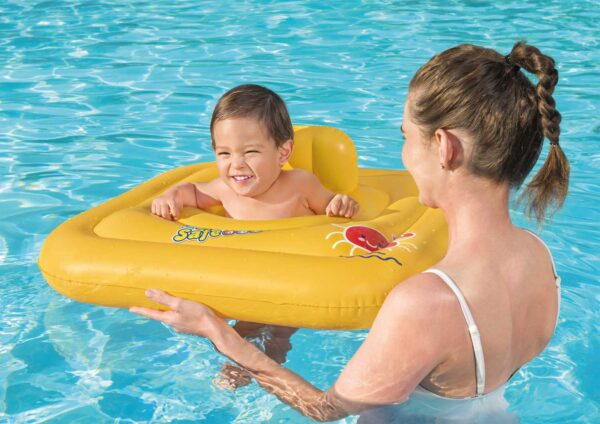 Salvagente Mutandina Bestway 76x76 cm – Swim Safe ABC Step A, Sicuro e Confortevole