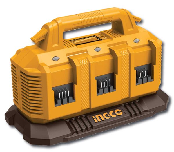 Caricabatterie rapido 6 posti – 20V, 4A, P20S