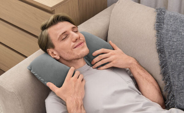 Cuscino Cervicale Gonfiabile - Viaggio, Comfort, 2 Colori