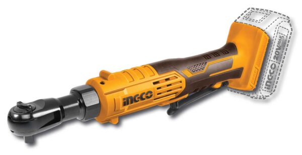 Cricchetto a batteria 20V – 65 Nm, 3/8", bussole incluse