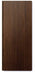Pannello murale liscio in SPC effetto legno 280x60x0,8 cm, colore noce chiaro