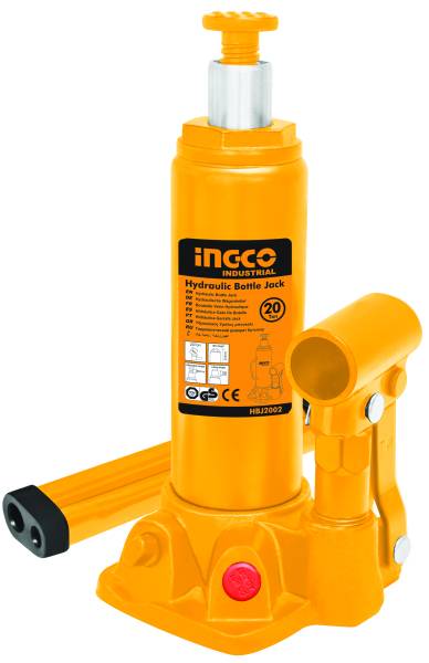 Cric Idraulico a Bottiglia INGCO 20 Ton – Potente e Sicuro
