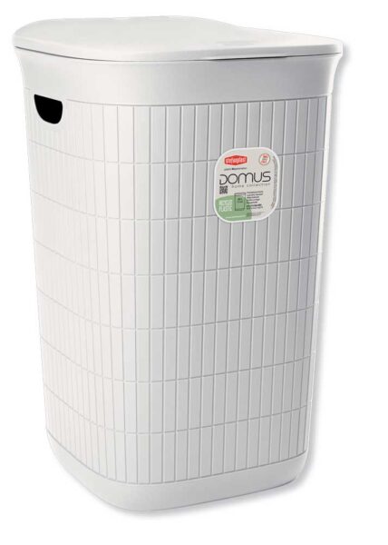 Cesto Portabiancheria in Plastica Rigenerata 50L