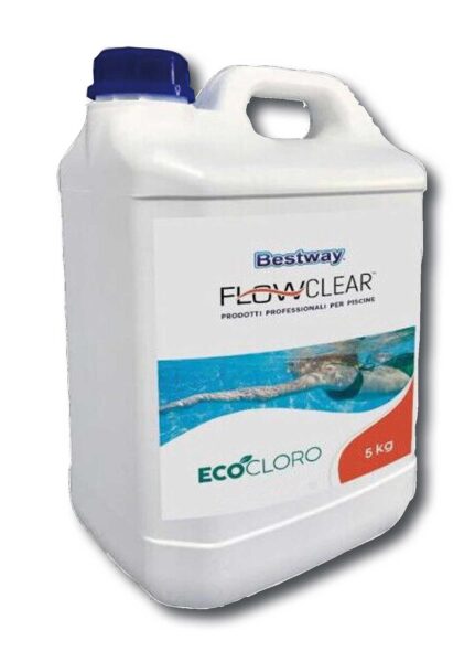 Ecocloro 5 kg Bestway, trattamento ecologico per piscine senza cloro