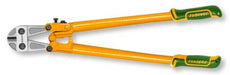 Tagliabulloni 24 pollici Jadever con manici ergonomici verde e giallo, ideale per tagliare bulloni con precisione. Strumento robusto per uso professionale.