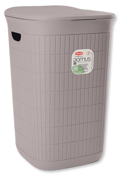 Cesto Portabiancheria in Plastica Rigenerata 50L