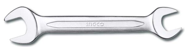 Chiave Fissa Doppia 24x27mm Ingco, CRV, Finitura Cromata, 250mm