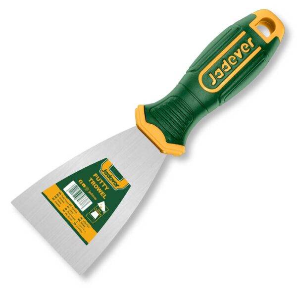 Spatola con manico 75MM affidabile per utensileria, ideale per lavori di precisione su superfici lisce. Impugnatura ergonomica antiscivolo.