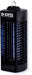 Zanzariera IRIS a torre con lampada elettrica 7W, struttura in plastica nera, protezione dagli insetti e illuminazione potente, SKU: ZANEL-5521