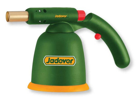Saldatore a gas giocattolo con corpo verde, manico ergonomico e ugello in plastica, ideale per giochi e attività creative, SKU: J/JDFG4602
