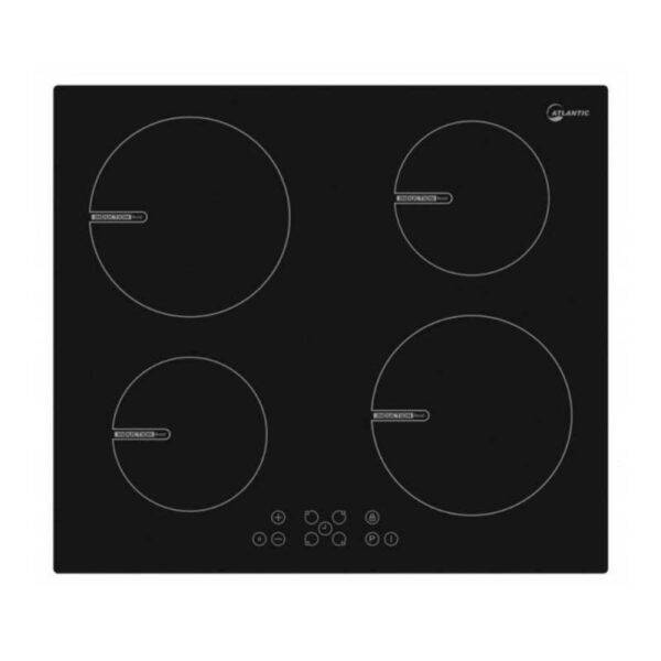 Piano Cottura Induzione 60cm 4 Fuochi Touch Nero SAMET