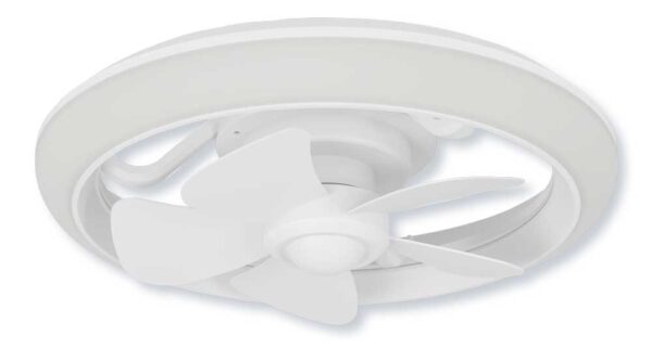 Ventilatore Soffitto 40 cm LED RGB 2700 lm 6 Velocità Telecomando