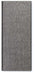 Pannello murale liscio in SPC effetto legno 280x60x0,8 cm, colore texture grigio