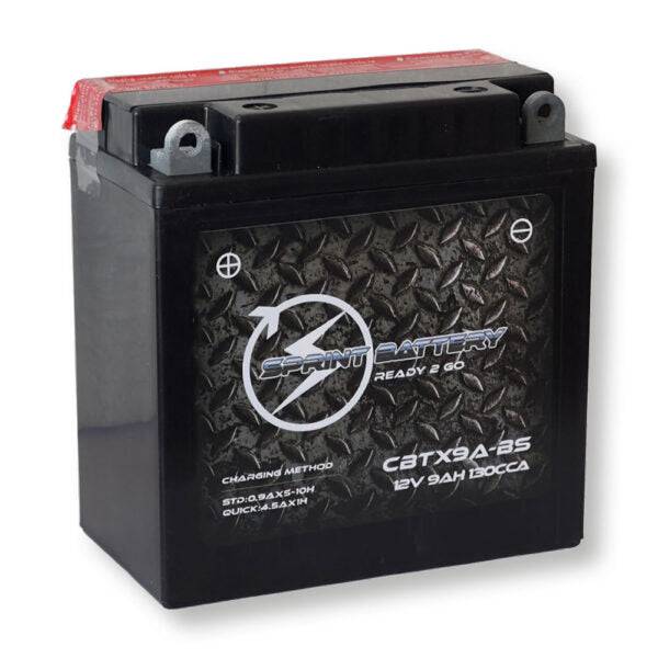Batteria Moto Sprint 9Ah AGM 12V Positivo a Sinistra – CCA 130A