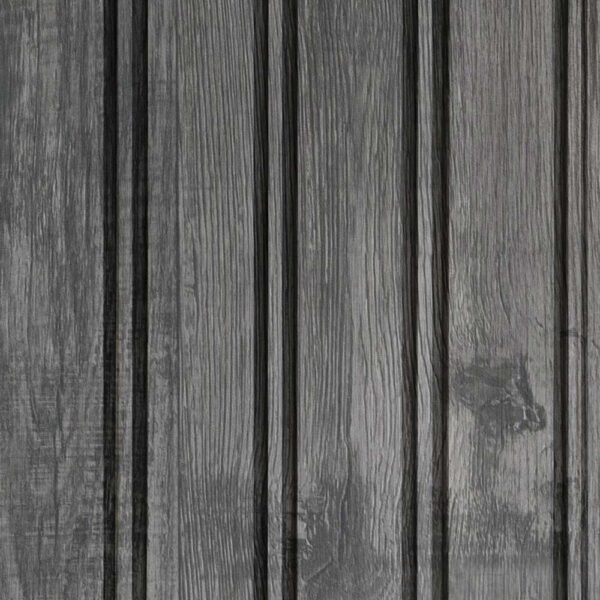 Pannello Murale PVC Opera effetto Doghe Legno 3D 280x30x1cm Bianco