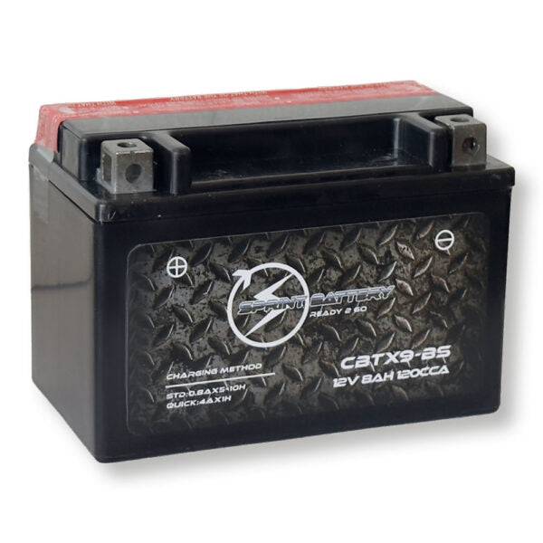 Batteria Moto Sprint 8Ah AGM 12V Positivo a Sinistra – CCA 120A