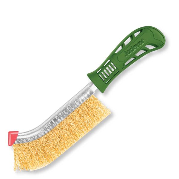 Spazzola Metallica Professionale 250mm per Acciaio e Legno