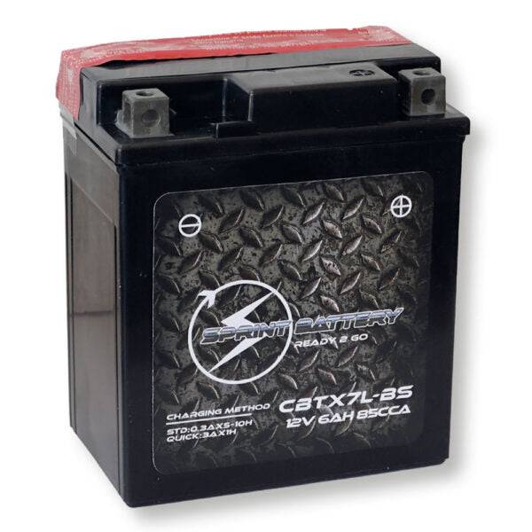 Batteria Moto Sprint 12V 6Ah AGM Sigillata con Spunto 85A