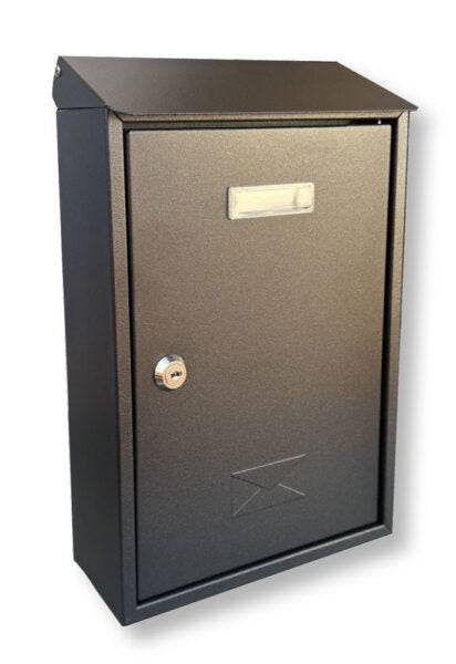 Cassetta Lettere Plus con cilindro chiave, design robusto per esterni e interni