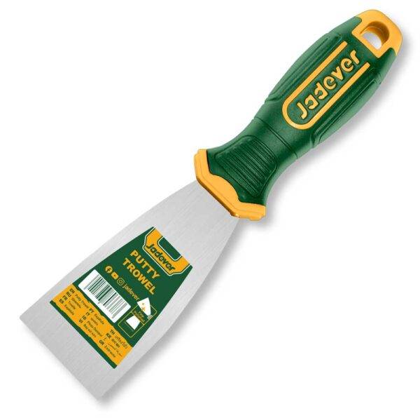 Spatola con manico 50MM Jadever per utensileria, ideale per pittura e lavori di fai da te. Lama in acciaio e impugnatura ergonomica.
