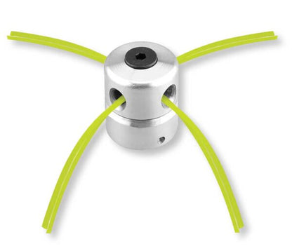 Testina universale in metallo per decespugliatore con filo da 3 mm, compatibile e durevole, ideale per taglio erba e cespugli, SKU: J/JDJC2401
