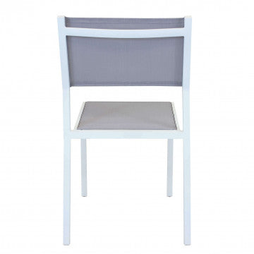 Havana Chair - Chaise de jardin avec structure en aluminium et textilène