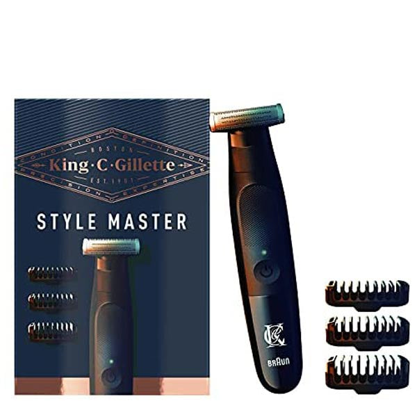 GILLETTE KING C. RASOIOE REGOLABARBA STYLE MASTER