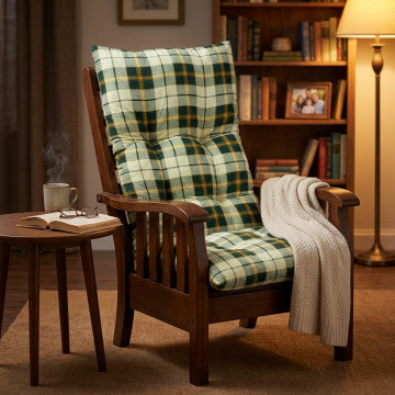 Cuscino poltrona relax imbottitura spugna gomma piuma 56x16x110 cm