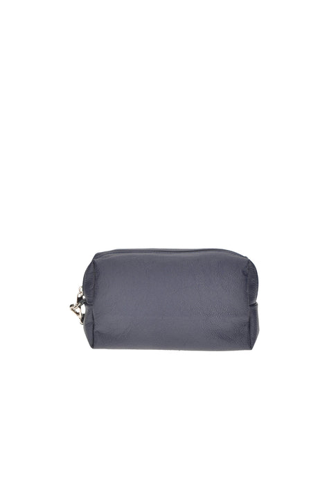 Pochette Noble In Pelle Con Chiusura Zip E Lungo Tira Zip Dimensioni 20x11x7 Cm Elegante Accessorio Da Donna