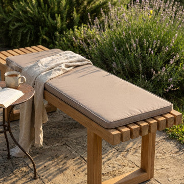 Cuscino rettangolare sfoderabile idrorepellente poliestere 110x45 cm