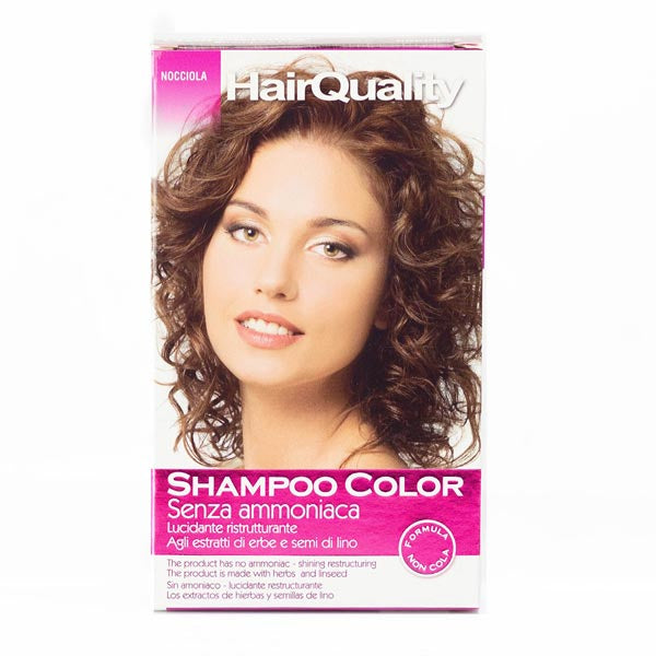 HAIR QUALITY SHAMPOO COLORORANTE CAPELLI NOCCIOLA