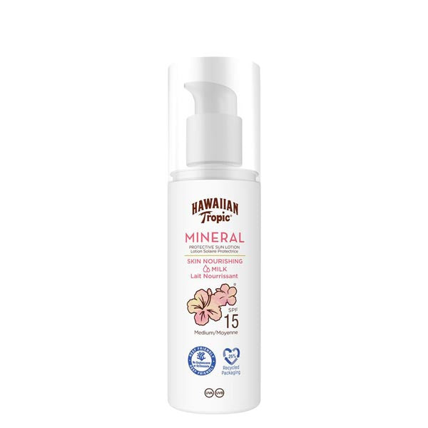 HAWAIIAN TROPIC MINERALPROTEZIONE SOLARE VISO SPF 15 100 ML