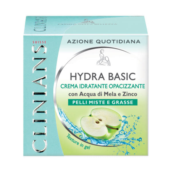 CLINIANS HYDRA BASIC CREMA IDRATANTE OPACIZZANTE MISTE E GRASSE