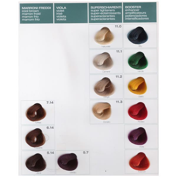 HELEN SEWARD INFUSION TINTA CIOCCOLATO BIONDO MOGANO DORATO 6.63