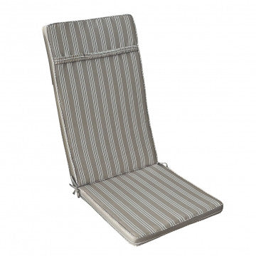 Cuscino rettangolare sfoderabile in poliestere idrorepellente 45x150 cm