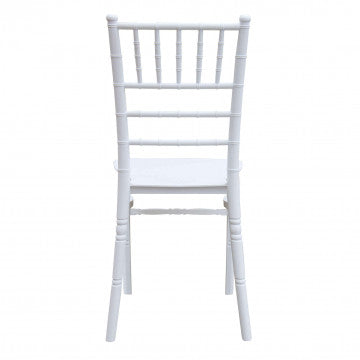 Sedia impilabile in polipropilene bianco 40x39x92 cm