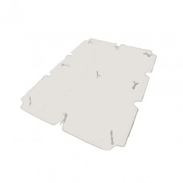 Telo dondolo in poliestere idrorepellente 165x112 cm mantovana 15 cm