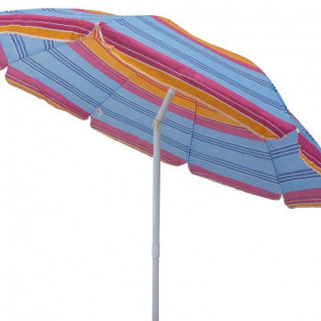 Ombrellone spiaggia telo TNT diametro 2 m palo metallo 32 mm