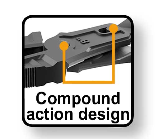 Tronchese Taglio Frontale 215mm – Azione Combinata, Impugnatura Ergonomica