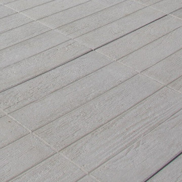 Piastra Ombrellone Legno Acero Sbiancato 22kg