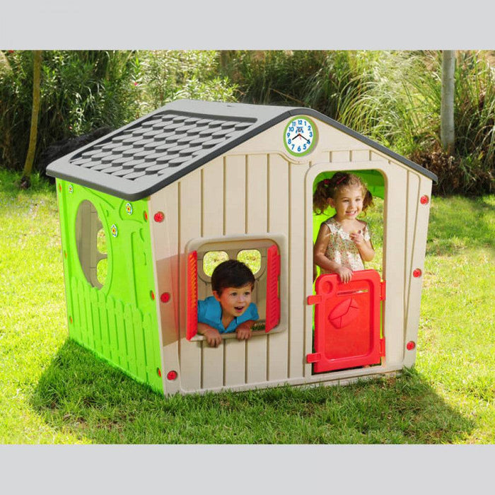 Casetta Village Plastica Multicolor 140x108x115h cm