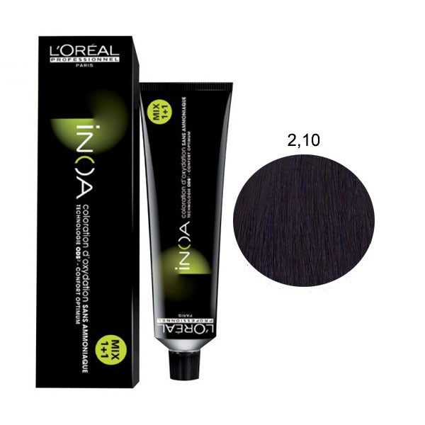 L'OREAL PROFESSIONNEL INOA BRUNO CENERE INTENSO 2,10