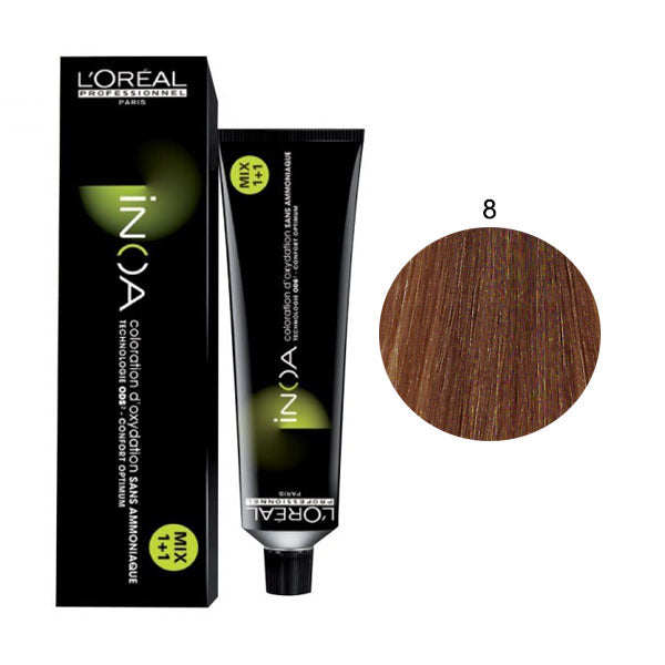 L'OREAL PROFESSIONNEL INOA BIONDO CHIARO 8